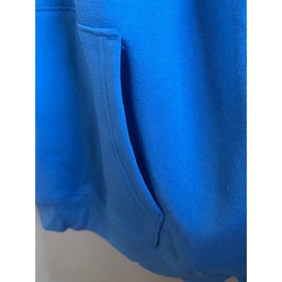 THE NORTH FACE MENS SIZE L PULLOVER BLUE HOODIE NWT NEVER STOP EXPORING - Picture 6 of 7